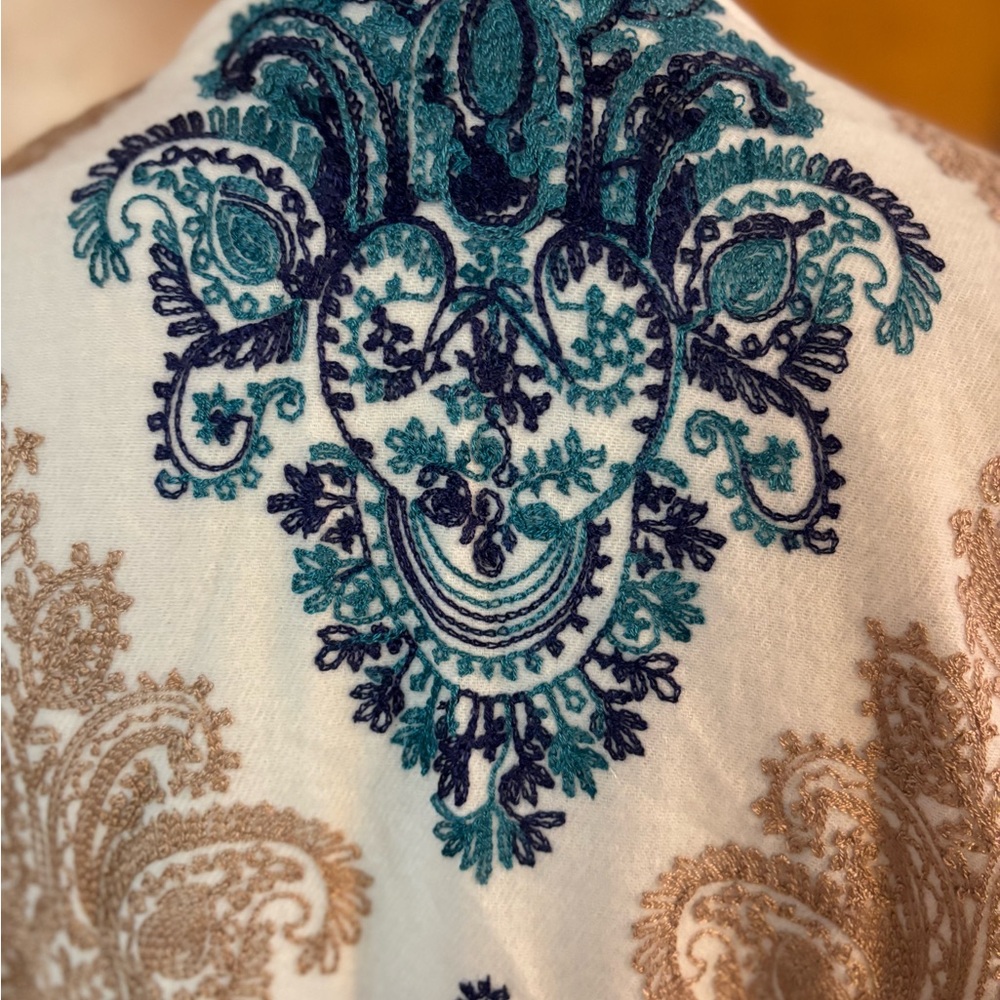 Bundle for @Strouart Winter Wool Kimono Duster Cardigan Embroidered - Picture 7 of 13